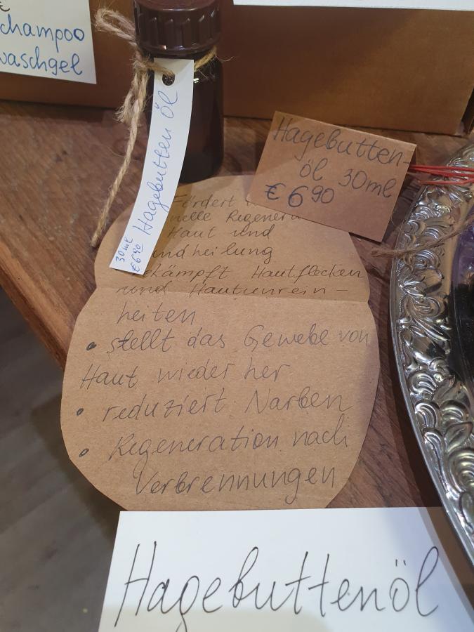 Preview: Hagebuttenöl 30ml - Probierglas