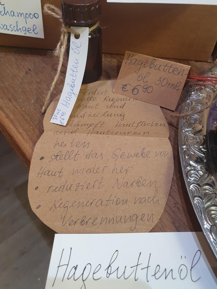 Hagebuttenöl 30ml - Probierglas